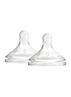 Level 3 Silicone W-N Options+ Anti-Colic Nipple, 2-Pack - pnsku/N53333186A/45/_/1696510958/16671834-7a41-4f7c-8741-b9563bb59dc9