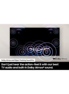 Samsung 55 Inch NEO QLED 4K Smart TV | 144HZ | HDR10+ | Built in receiver | Neural Quantum Processor | Anti reflection | (2022) - QA55QN95BAUXSA Black  - Image 4