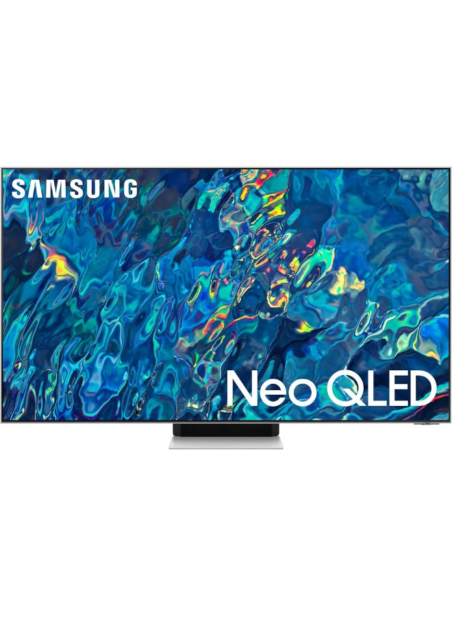 Samsung - 55 Inch NEO QLED 4K Smart TV | 144HZ | HDR10+ | Built in receiver | Neural Quantum Processor | Anti reflection | (2022) - QA55QN95BAUXSA Black - Image 1
