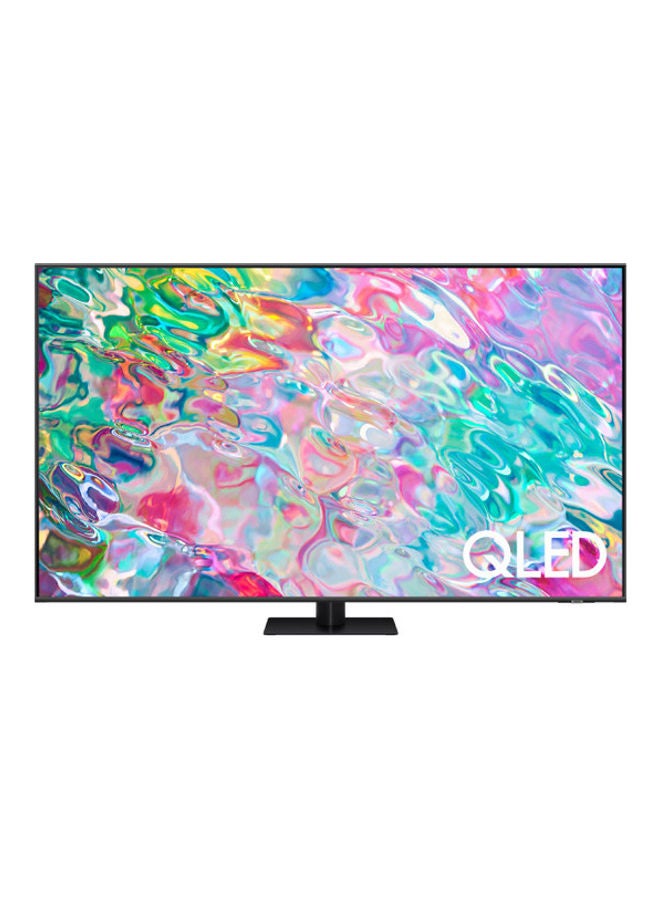 سامسونج تلفزيون QLED 4K Titan Gray مقاس 85 بوصة، Quantum HDR Object Tracking Sound Lite Smart Hub مع مكبرين صوت ومعايرة ذكية مزدوجة LED - - Image 1