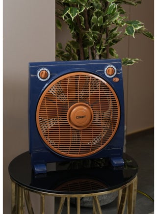 12 Inch 3 Speed Settings Box Fan 40 W CK2036 Royal Blue/Copper - pnsku/N53333300A/45/_/1730474415/80848119-3f9d-49f4-bc40-2a6ff88ca01b