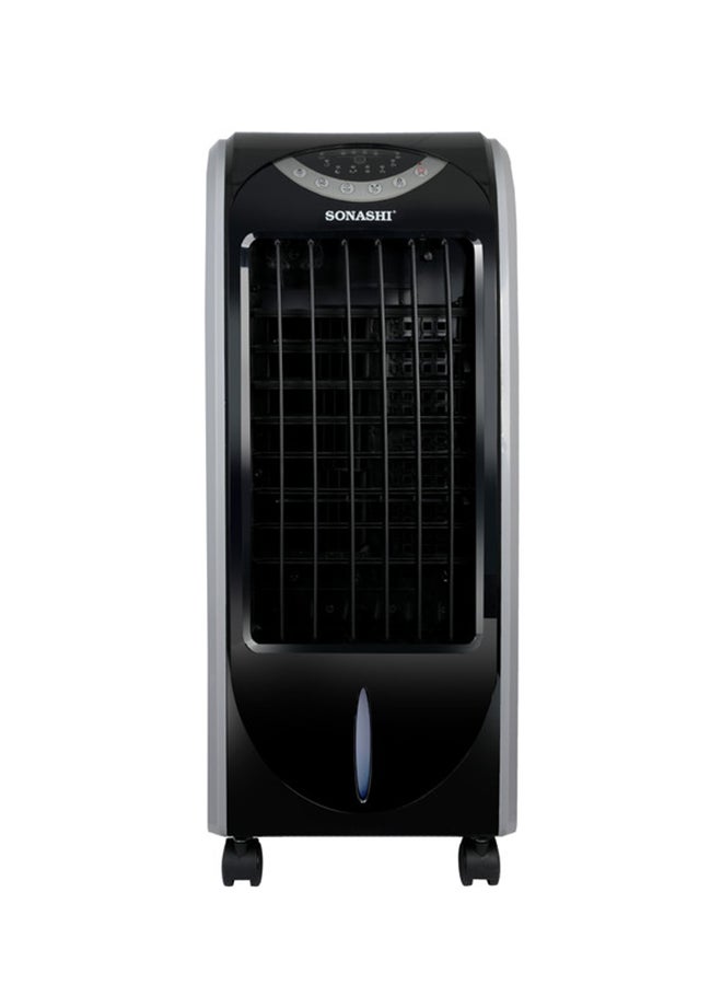 SONASHI - Air Cooler-3 Speeds | 3 Modes: Natural/Sleep/Normal - Remote Control | Large Water Tank Capacity 6L - Honey Comb Paper Filter for Cooling | Easy Movable Cooler 6 L 85 W SAC-202 Black - Image 1