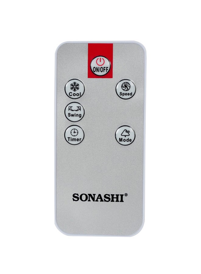 SONASHI - Air Cooler-3 Speeds | 3 Modes: Natural/Sleep/Normal - Remote Control | Large Water Tank Capacity 6L - Honey Comb Paper Filter for Cooling | Easy Movable Cooler 6 L 85 W SAC-202 Black - Image 1
