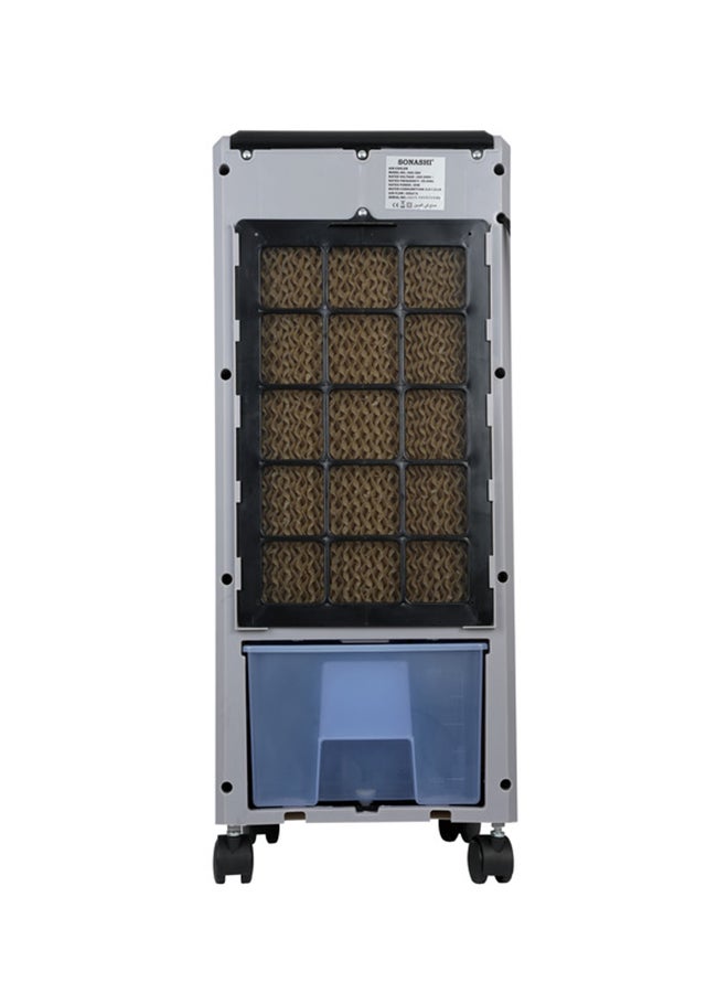 SONASHI - Air Cooler-3 Speeds | 3 Modes: Natural/Sleep/Normal - Remote Control | Large Water Tank Capacity 6L - Honey Comb Paper Filter for Cooling | Easy Movable Cooler 6 L 85 W SAC-202 Black - Image 1