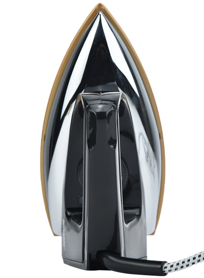 SONASHI Dry Iron - Aluminum Soleplate & Adjustable Thermostat | Easy Temperature Settings with Power On Indicator Light | Perfect for All Types Of Clothes 1200 W SDI-6010 Black - Image 4