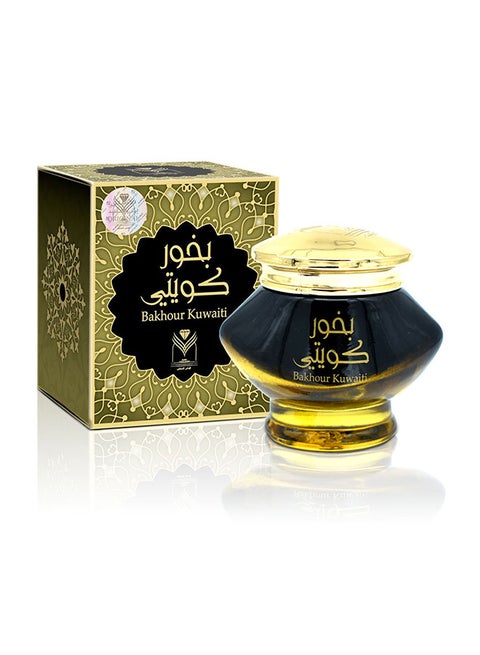 Bakhoor Kuwati 40grams of Authentic Arabic Agarwood Chips | Aroma Lasts All Day Long - Perfect for Prayers, Namaz, Ramadan & Eid Gifts, Ceremonies, Meditation & Room Perfuming Kuwati Bakhoor 40grams