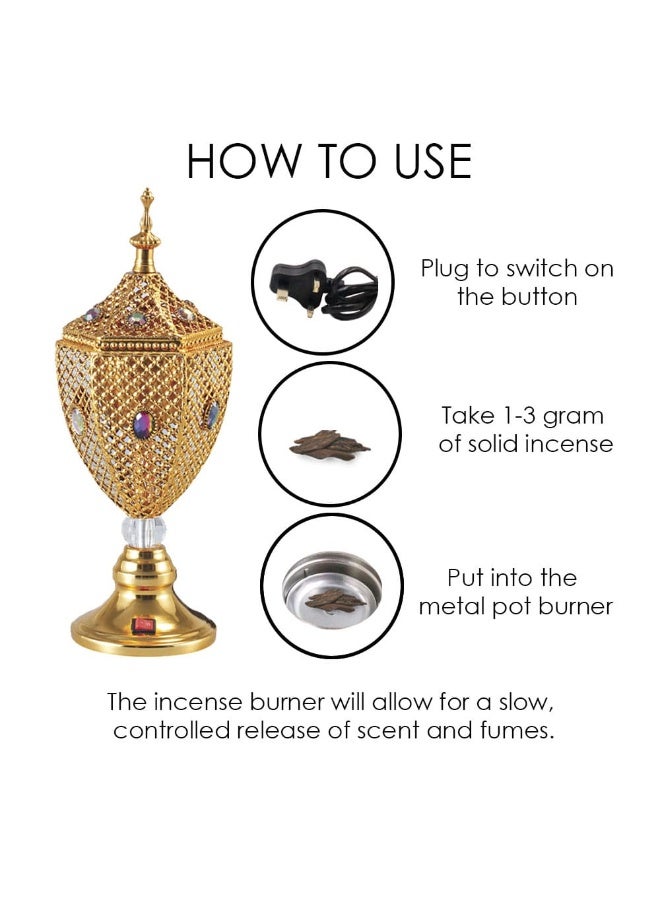 الماس بخور كويتي متعدد الألوان 40جرام - Image 4