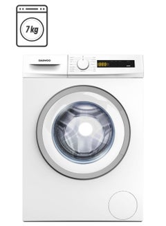 DAEWOO 1200 RPM Front Load Washer Turkey 7 kg DWD-7W1211 White  - Image 1