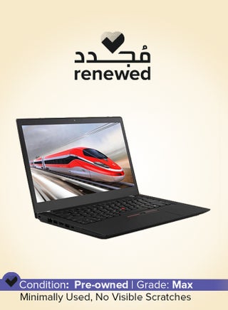 Renewed - Thinkpad T470 Laptop With 14-Inch Display,Intel Core i5 Processor/7th Gen/8GB RAM/256GB SSD/Intel HD Graphics English Black - pnsku/N53334055A/45/_/1746593578/977599cf-1b9e-492b-be62-004fce959035