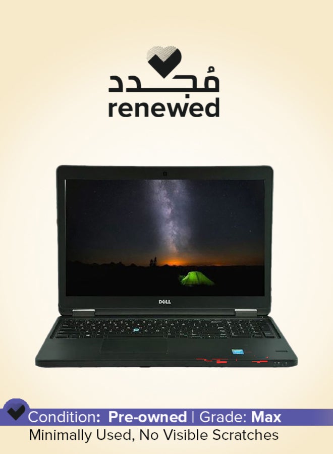 DELL Renewed - Latitude 5550 Laptop With 15.6-Inch Display, Intel Core i3 Processor/5th Gen/8GB RAM/128GB SSD/Intel HD Graphics English Black - Image 1