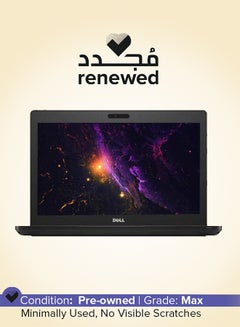 Renewed - Latitude 5280 (2017) Laptop With 12.5-Inch Display, Intel Core i5 Processor/7th Gen/8GB RAM/128GB SSD/Intel HD Graphics Black English Black