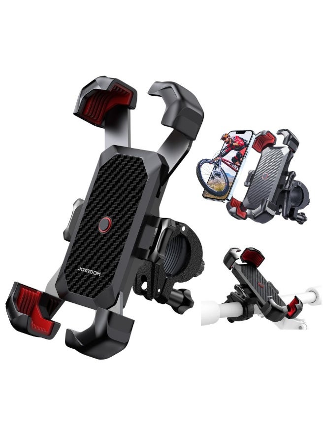 جوي روم حامل هاتف للدراجة الهوائية والدراجة النارية أسود - Image 1