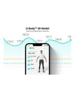 eufy Digital Smart Scale P2  Pro With Wi-Fi And Bluetooth Black  - Image 4