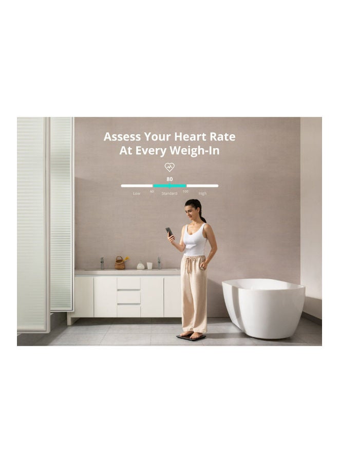 eufy Digital Smart Scale P2  Pro With Wi-Fi And Bluetooth Black - Image 3