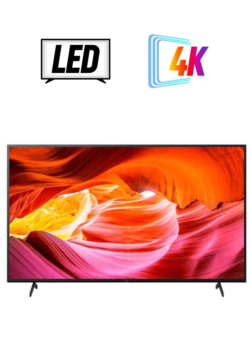 Sony 50 Inch 4K HDR KD-50X75K Google TV In 4K With A Billion Colors And Dolby Audio-2022 Model KD-50X75K Black  - Image 1