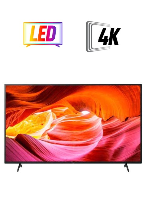 65 Inch 4K HDR KD-65X75K Google TV With A Billion Colors And Dolby Audio-2022 Model KD-65X75K Black