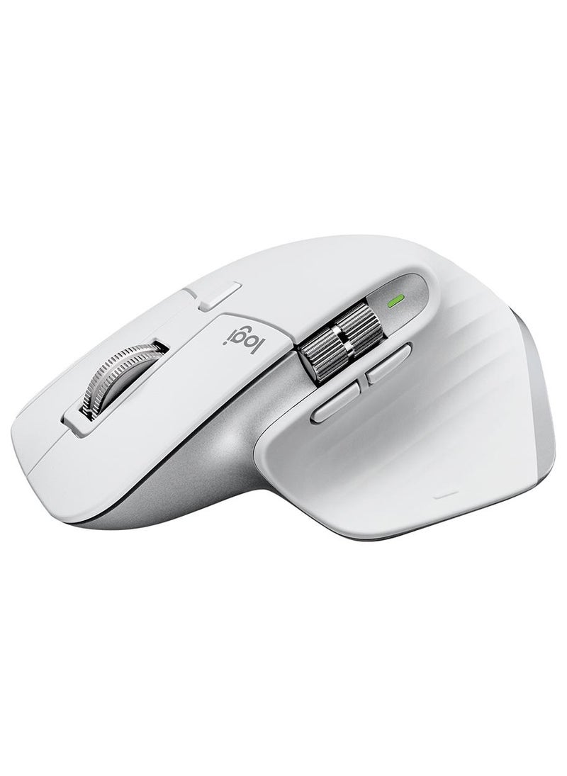 لوجيتيك ماوس الأداء اللاسلكي MX Master 3S مع تمرير فائق السرعة باللون الرمادي الفاتح - Image 1