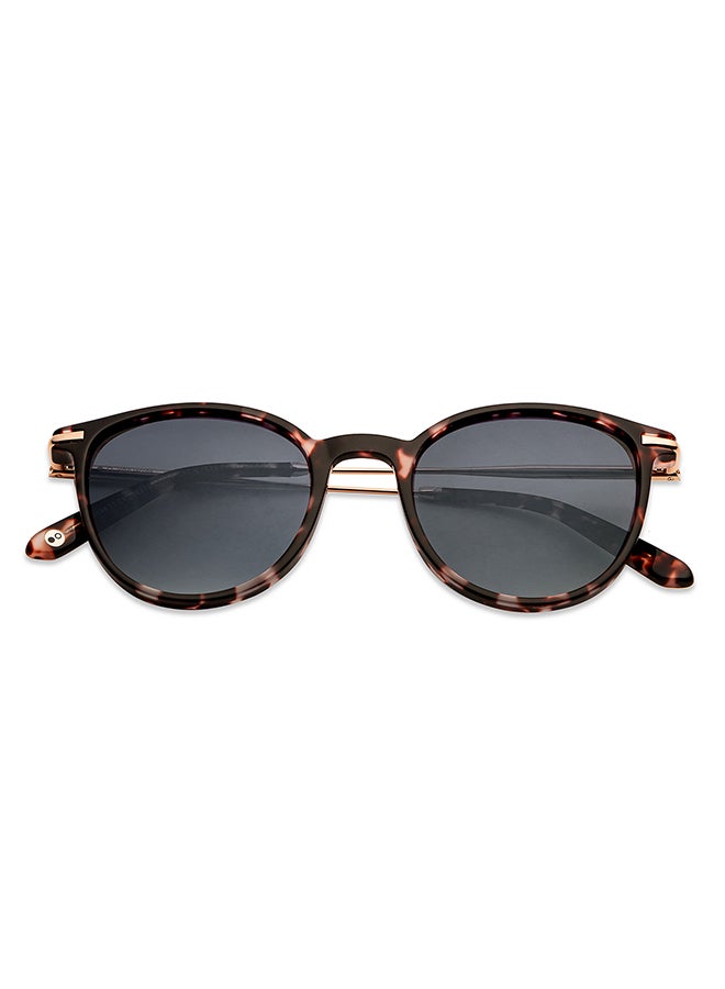 John Jacobs Full Rim Polarized Cat Eye Sunglasses For Men & Women - 48mm - Tortoise - Image 3