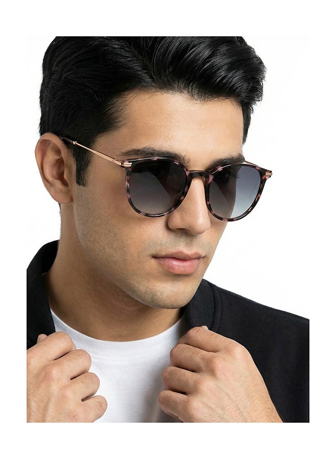 John Jacobs Full Rim Polarized Cat Eye Sunglasses For Men & Women - 48mm - Tortoise - Image 3