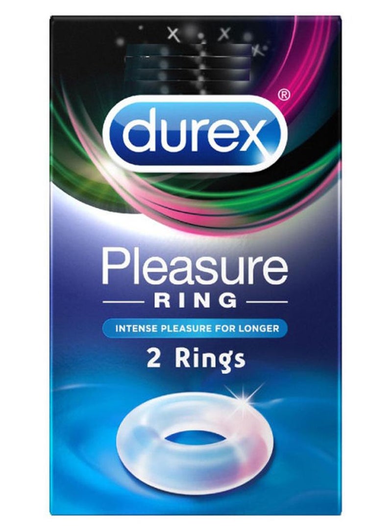 Durex Pleasure Ring Intense For Longer - 2X Rings