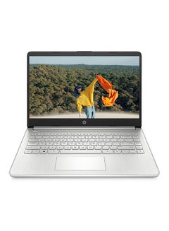 HP Newest 2023 14s (Upgraded Version) Laptop With 14-Inch Display, Celeron Processor/4GB RAM/256GB SSD/Windows 11 Best For Students English Silver  - Image 1