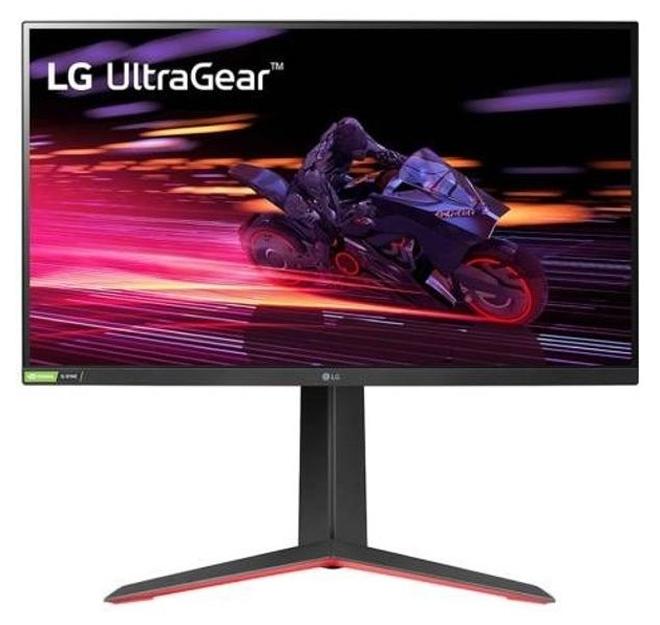 LG 27 inch Ultragear FHD (1920 x 1080) IPS Gaming Monitor w/ 1ms Response Time & 240Hz Refresh Rate, NVIDIA G-SYNC Compatible with AMD FreeSync 27GP750-B Black - Image 1