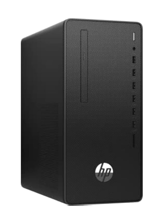 إتش بي - جهاز كمبيوتر شخصي ‎290 G4 مايكرو تاور بمعالج كور i3-10100/ ذاكرة رام 8 جيجابايت/ محرك أقراص SSD سعة 256 جيجابايت/ بطاقة رسومات إنتل بدقة فائقة الوضوح/ نظام تشغيل ويندوز 10 أسود - Image 1