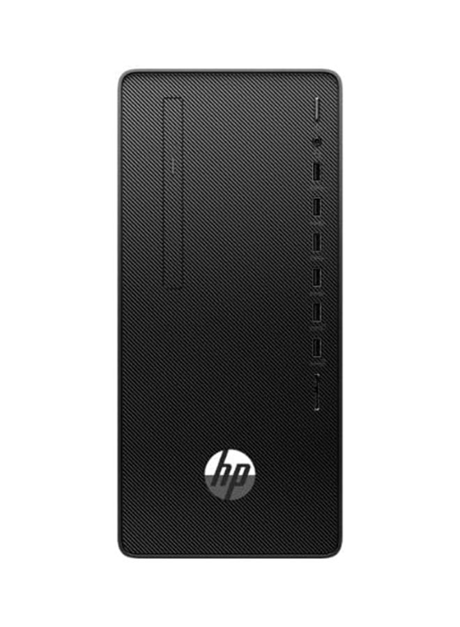 إتش بي - جهاز كمبيوتر شخصي ‎290 G4 مايكرو تاور بمعالج كور i3-10100/ ذاكرة رام 8 جيجابايت/ محرك أقراص SSD سعة 256 جيجابايت/ بطاقة رسومات إنتل بدقة فائقة الوضوح/ نظام تشغيل ويندوز 10 أسود - Image 1