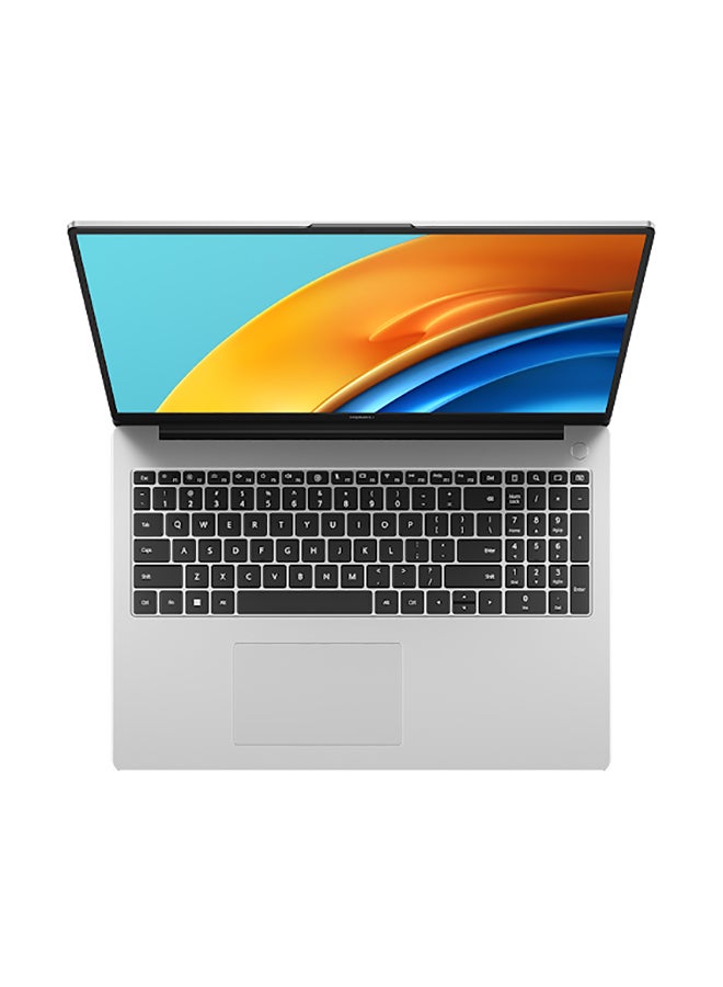HUAWEI Matebook D 16 Laptop With 16-Inch Full HD With Eye Comfort Full View Display, Intel Core i5-12450H Processor/8GB RAM/512GB SSD/Intel Iris Xe Graphics/Windows 11/ English/Arabic Mystic Silver - Image 4