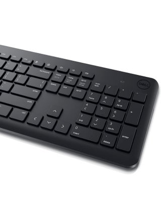 Wireless Keyboard and Mouse | Anti-Fade & Spill-Resistant Keys, 1000 DPI Mouse - KM3322W | Black - view 4