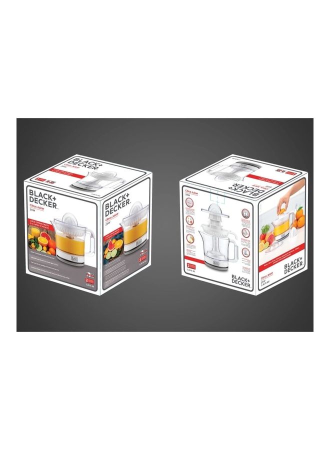 عصارة برتقال و حمضيات من بلاك اند ديكر 600 ml 25 W CJ675-B5 أبيض