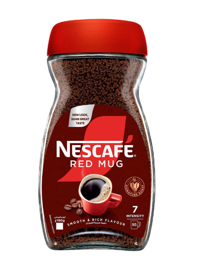 Nescafe Red Mug Instant Coffee 190grams - Image 5