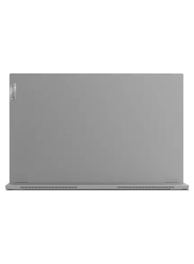 Lenovo - L15 15.6" Full HD Mobile Monitor, WLED IPS Panel, 1920x1080 Resolution, 60Hz Refresh Rate, 6ms Response Time, 16.7 Million Colors, Height Adjustable Stand, Anti-Glare, 2 x USB Type-C 3.2 Gen 1 Ports, VESA Mount Compatible, TÜV Rheinland Low Blue Light & Flicker-Free Certification, Kensington Lock Slot, Portable & Lightweight Design, Raven 66E4UAC1WL Black - Image 1
