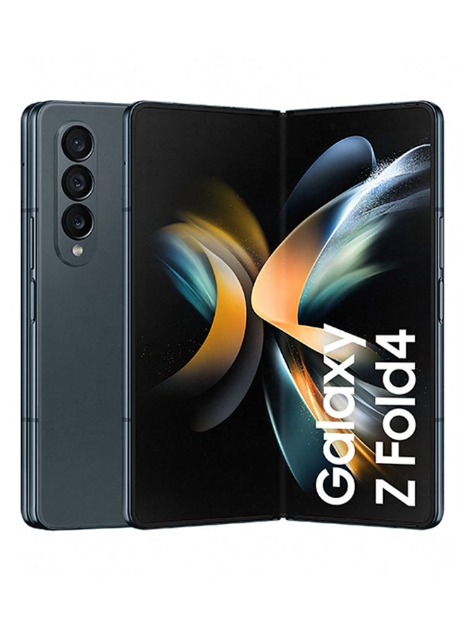 Samsung Galaxy Z Fold 4 5G Dual SIM GrayGreen 12GB RAM 512GB - Middle East Version - Image 1