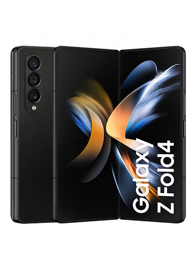 Samsung Galaxy Z Fold 4 5G Dual SIM Phantom Black 12GB RAM 256GB - Middle East Version - Image 1