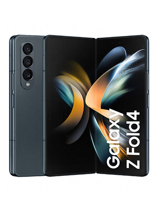 Samsung Galaxy Z Fold 4 5G Dual SIM GrayGreen 12GB RAM 256GB - Middle East Version - Image 1