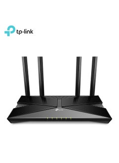 TP-LINK Archer AX53 Next-Gen Wi-Fi 6 AX3000 Mbps Gigabit Dual Band Wireless Router, OneMesh Supported, Dual-Core CPU, TP-Link HomeShield, Ideal for Gaming Xbox/PS4/Steam Black  - Image 1