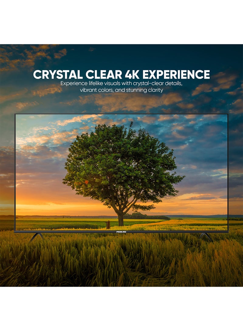 نيكاي تلفزيون LED ذكي بدقة 4K مقاس 85 بوصة NIK85MEU4STN أسود NIK85MEU4STN أسود - Image 4