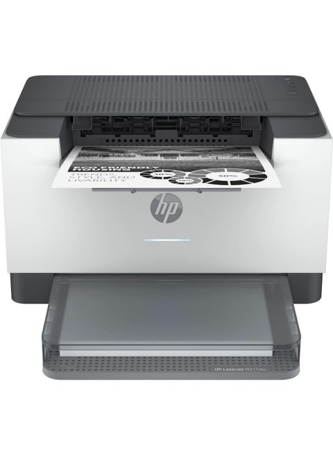 Duplex LaserJet Printer M211Dw With Compact Size, Energy Efficiency, Dual-Band Wi-Fi, UpTo 29ppm, A4 Printing, USB Port, Ethernet Port & Smart Illuminated Buttons Grey