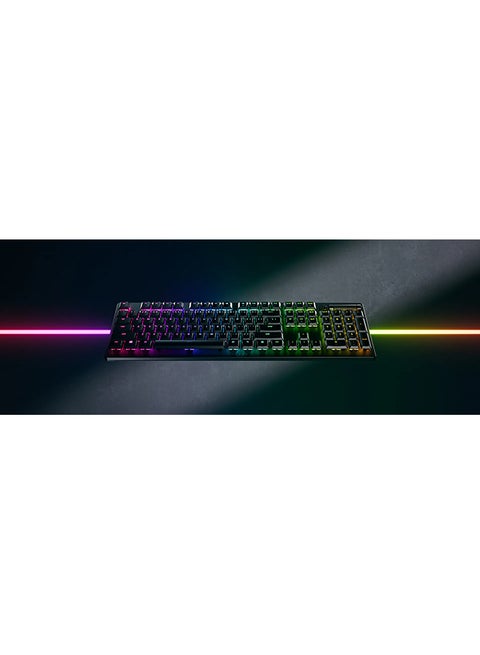 DeathStalker V2 Pro Wireless Gaming Keyboard: Low-Profile Optical Switches - Linear Red - HyperSpeed Wireless & Bluetooth 5.0-40 Hr Battery - Ultra-Durable Coated Keycaps - Chroma RGB - Black