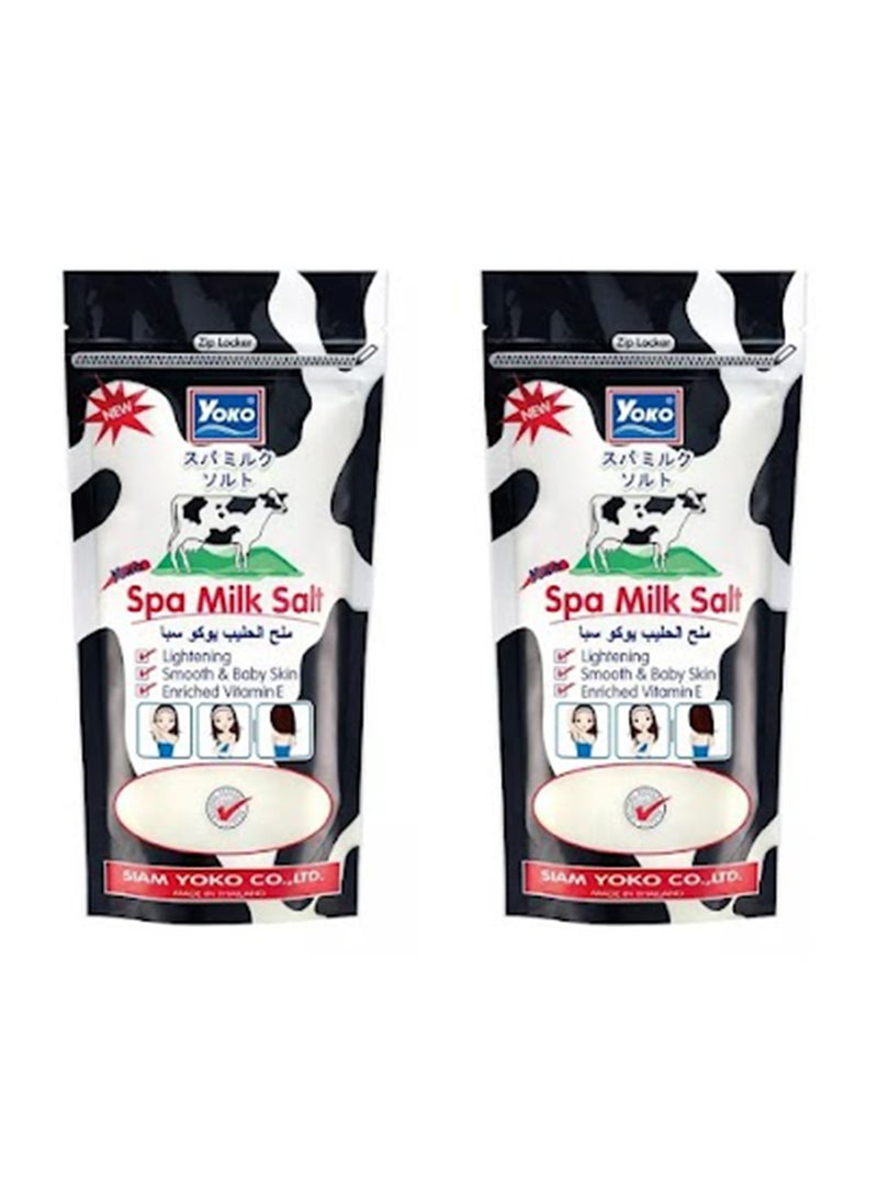 YOKO - Pack of 2 Spa Milk Salt 2 X 300grams - Image 1