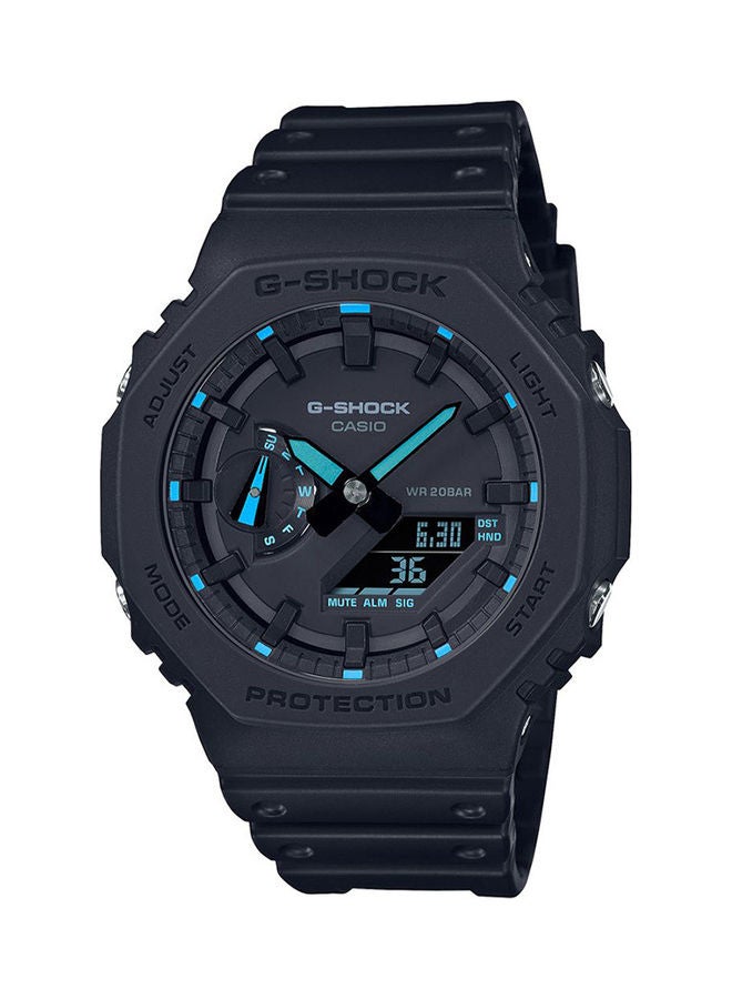 G-SHOCK Men's Men's Resin Analog-Digital Watch GA-2100-1A2DR - 45.4 mm