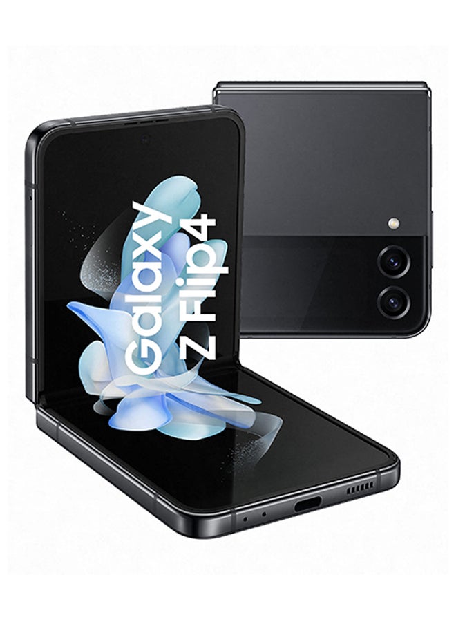 Samsung Galaxy Z Flip 4 5G Single SIM + eSIM Graphite 8GB RAM 512GB - Middle East Version - Image 1