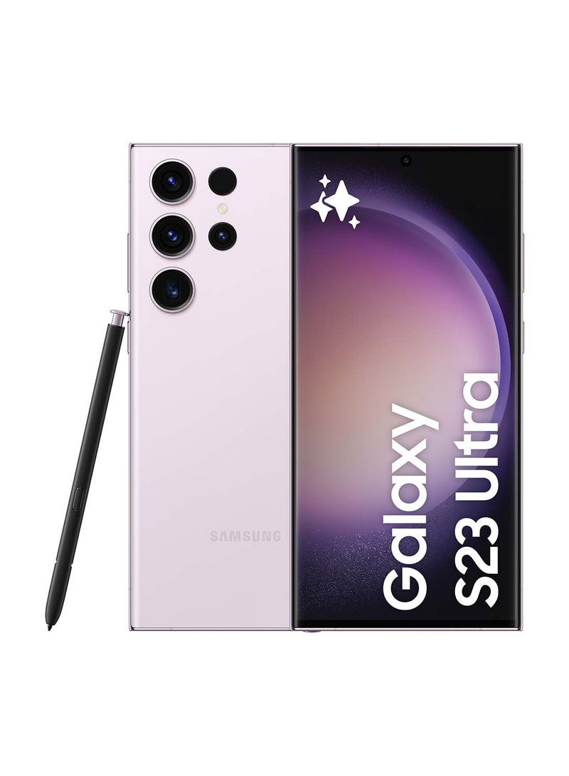 Samsung Galaxy S23 Ultra 5G Dual SIM Lavender 12GB RAM 512GB  - Middle East Version  - Image 1