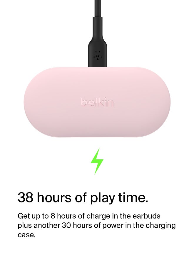 Soundform Pay True Wireless Earbuds Pink