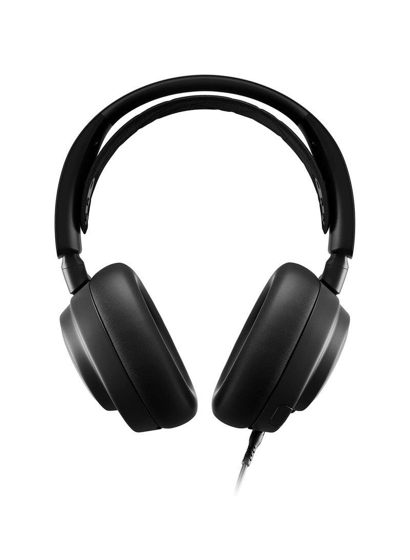 steelseries - Arctis Nova Pro Wired Gaming Headset with GameDAC Gen 2, ClearCast Gen 2 Mic, 40mm Neodymium Drivers, 38 Ohm Impedance, 10-40,000 Hz Frequency Response, Multi-System Connectivity (PC, PS5, PS4, Mac, Switch), Black | 61527 - Image 1