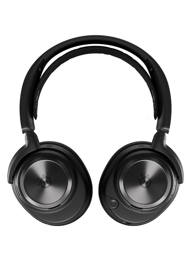 SteelSeries Arctis Nova Pro Wireless Gaming Headset, Infinity Power System, Dual Audio Streams, Active Noise Cancellation, ClearCast Gen 2 Mic, Compatible with PS4 / PS5 / PC, Black | 61520 - Image 3