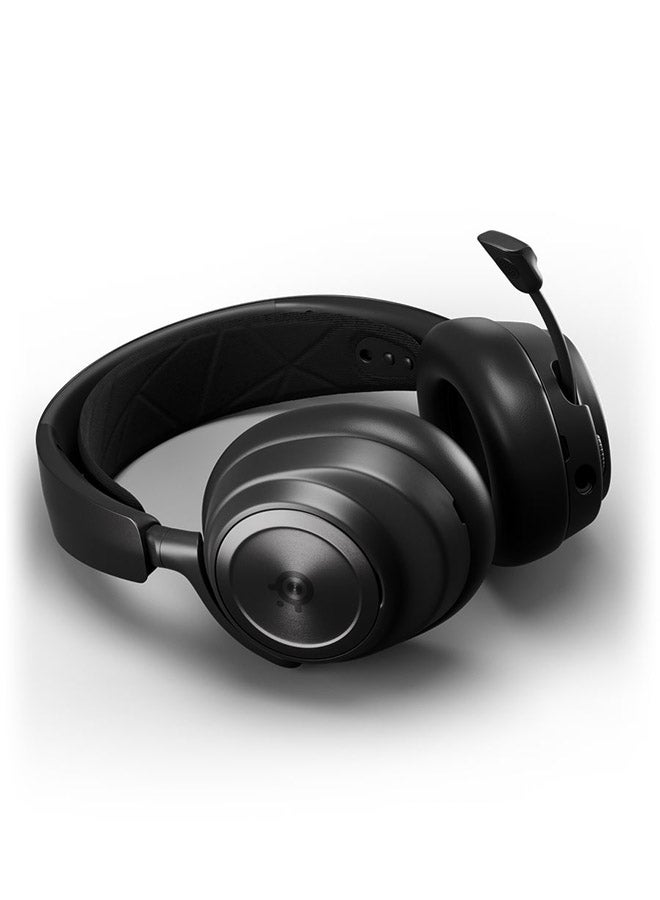 SteelSeries Arctis Nova Pro Wireless Gaming Headset, Infinity Power System, Dual Audio Streams, Active Noise Cancellation, ClearCast Gen 2 Mic, Compatible with PS4 / PS5 / PC, Black | 61520 - Image 4
