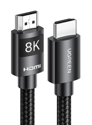 8K HDMI 2.1 Cable 2M Ultra HD High-Speed 48Gbps 8K@60Hz Braided Cord eARC Dynamic HDR Dolby Vision for MacBook Pro PS5 Switch TV Xbox UHD TV Blu-Ray Projector