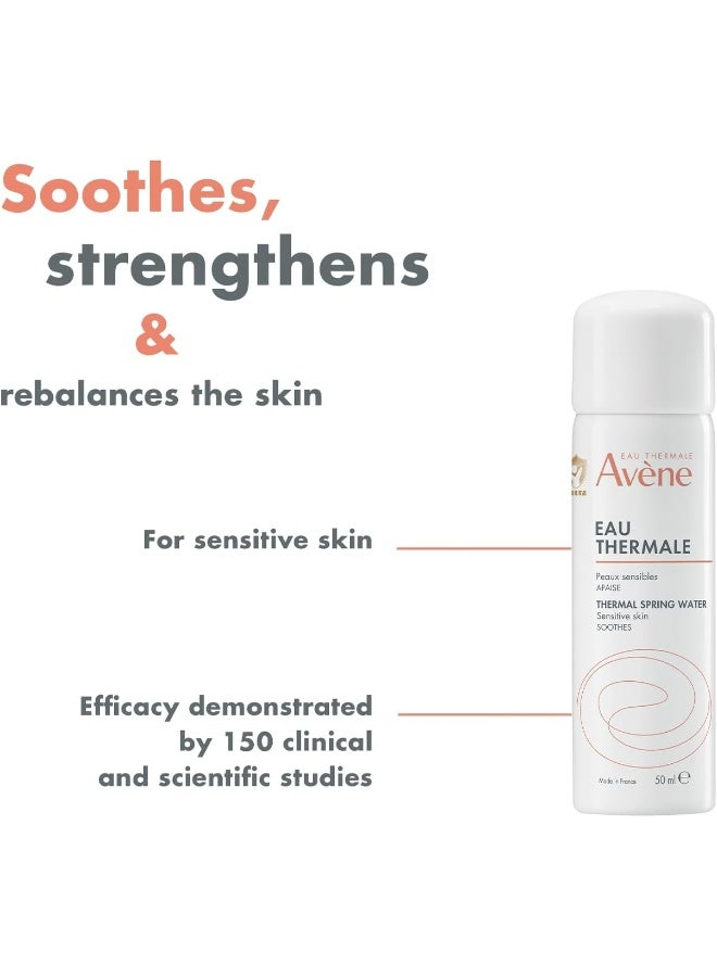 Avene Thermal Spring Water Spray Clear 50ml - Image 3
